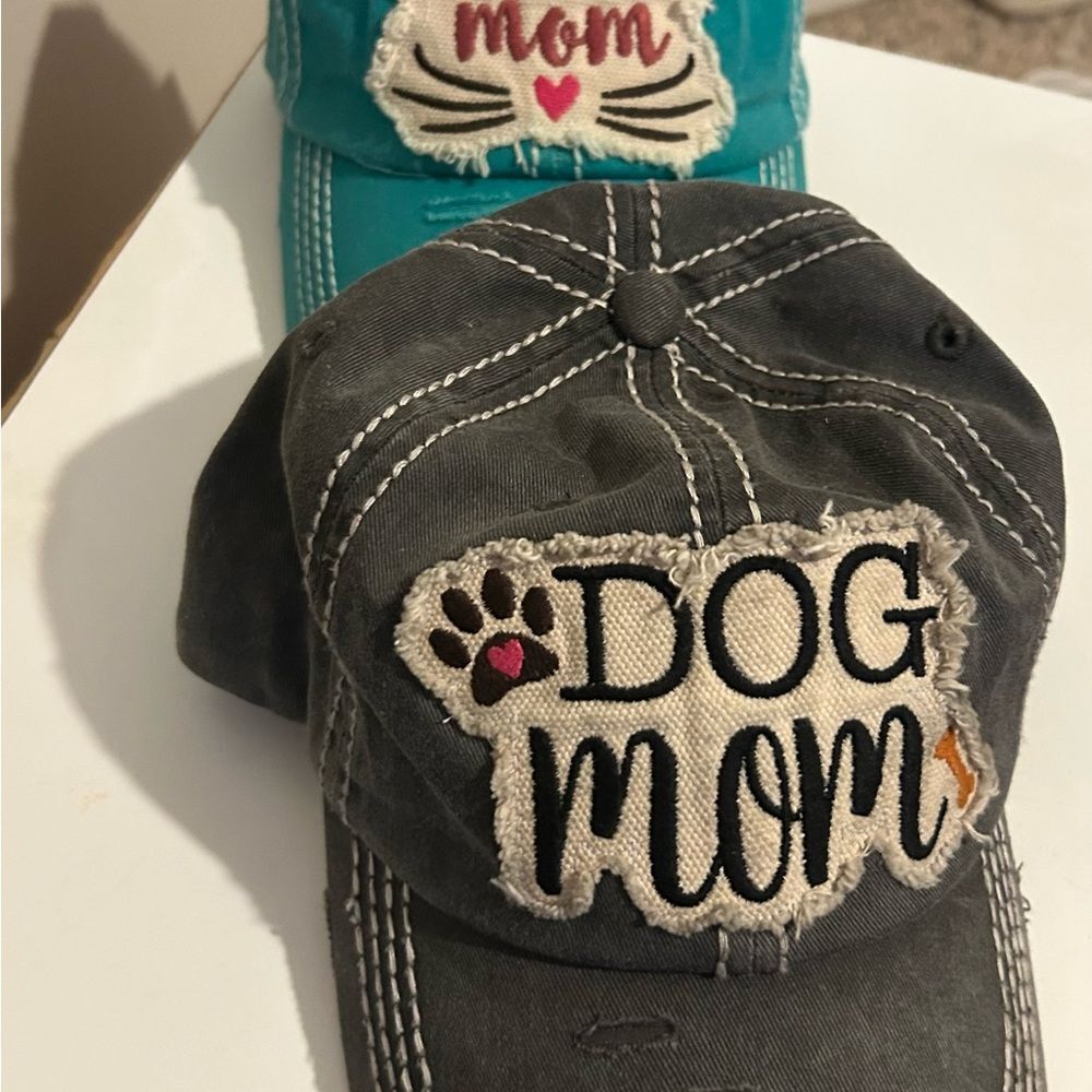 KBETHOS Dog Mom Cap - Black and Teal